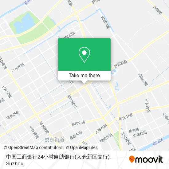 中国工商银行24小时自助银行(太仓新区支行) map