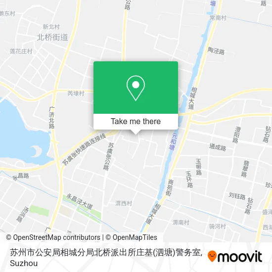 苏州市公安局相城分局北桥派出所庄基(泗塘)警务室 map