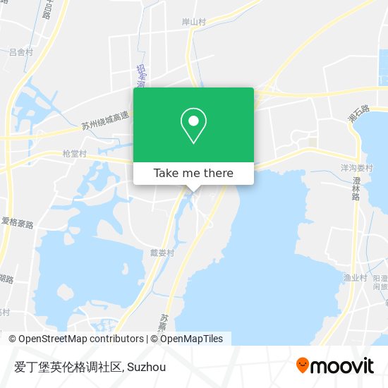 爱丁堡英伦格调社区 map