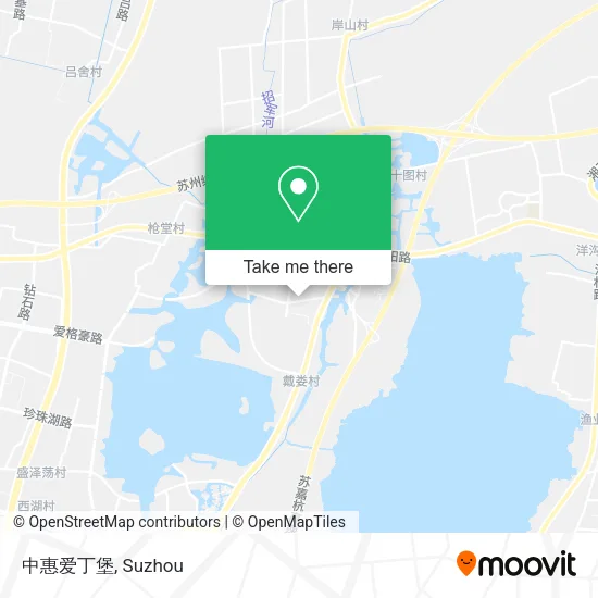 中惠爱丁堡 map