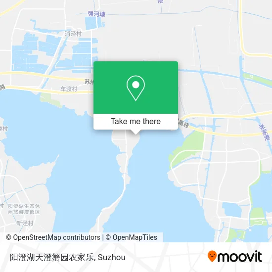 阳澄湖天澄蟹园农家乐 map