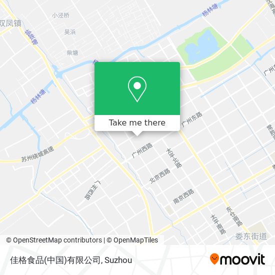 佳格食品(中国)有限公司 map
