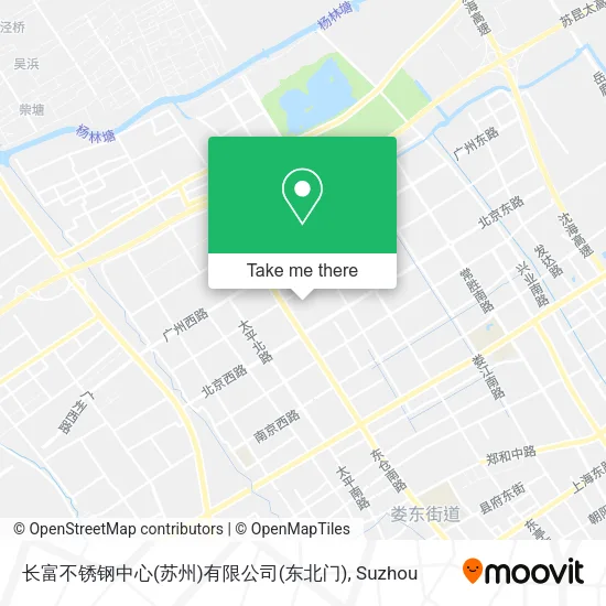 长富不锈钢中心(苏州)有限公司(东北门) map