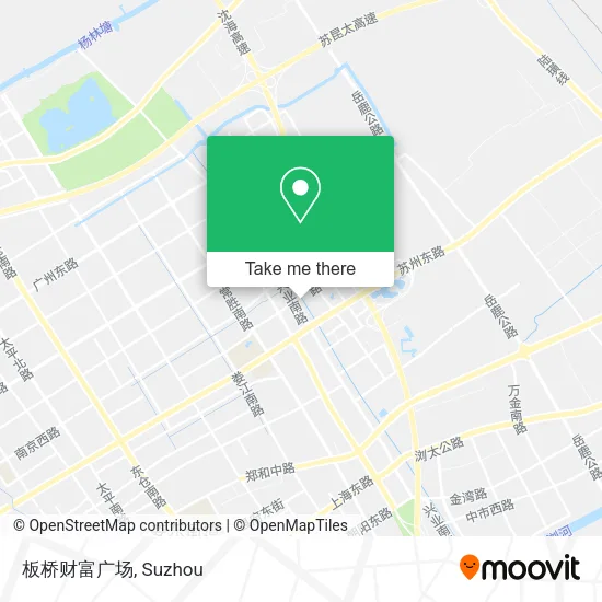 板桥财富广场 map