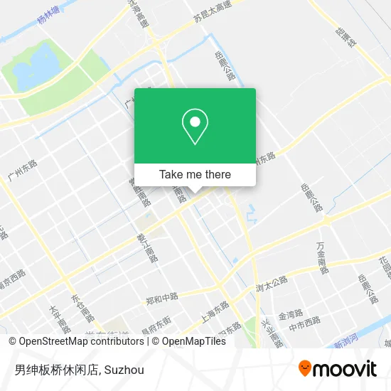 男绅板桥休闲店 map