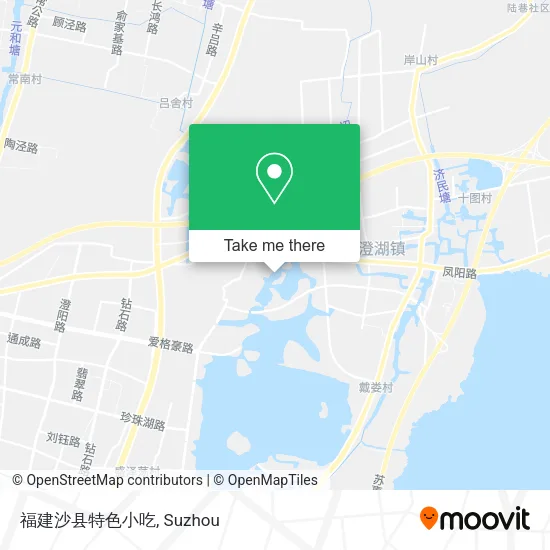 福建沙县特色小吃 map