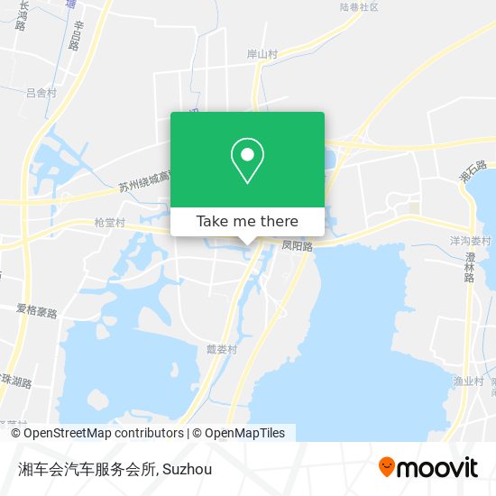 湘车会汽车服务会所 map