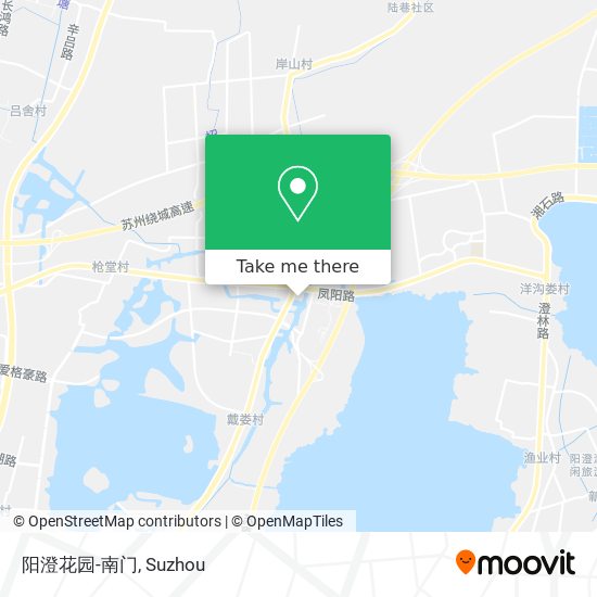 阳澄花园-南门 map