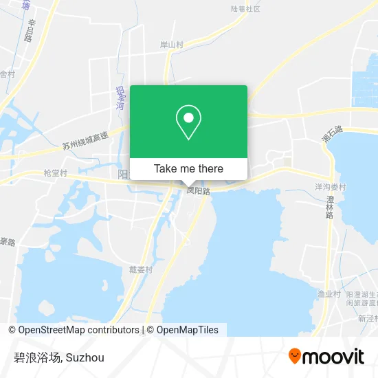 碧浪浴场 map