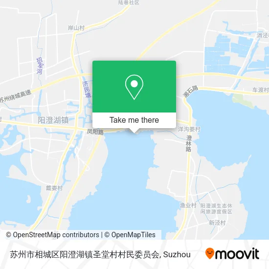 苏州市相城区阳澄湖镇圣堂村村民委员会 map