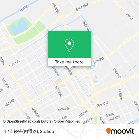 巴比馒头(四通路) map