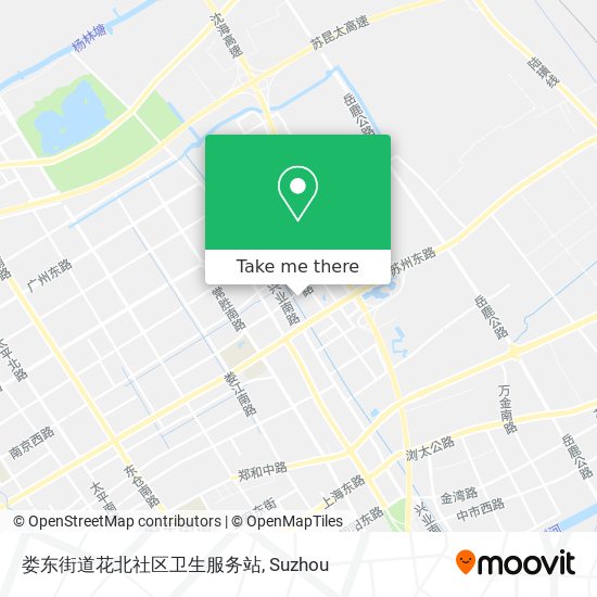 娄东街道花北社区卫生服务站 map