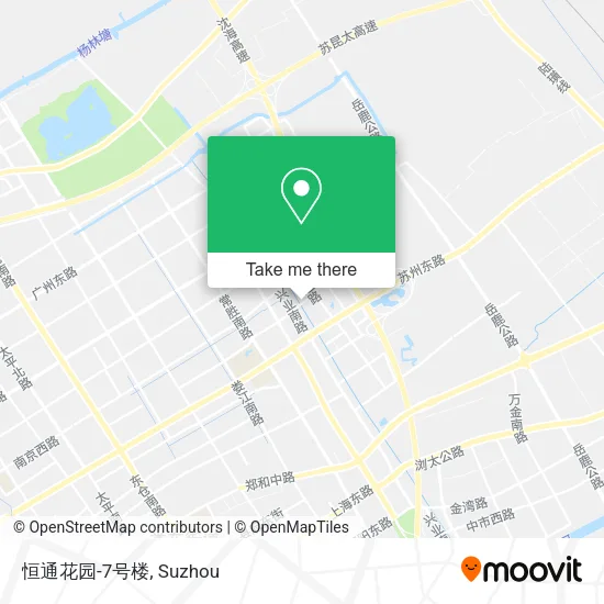 恒通花园-7号楼 map