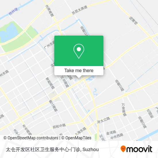 太仓开发区社区卫生服务中心-门诊 map
