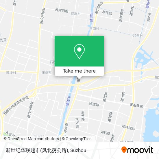 新世纪华联超市(凤北荡公路) map