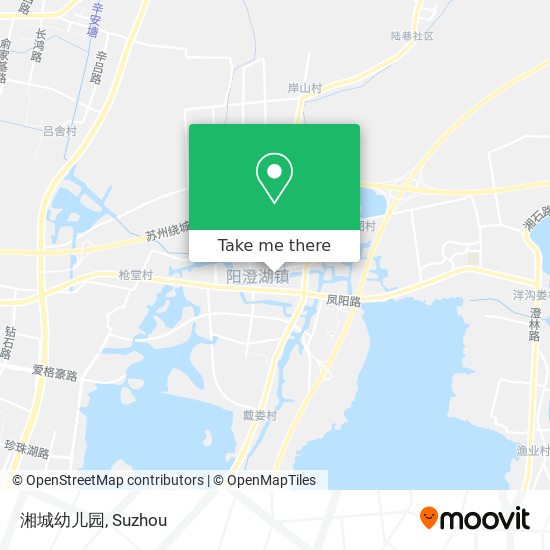 湘城幼儿园 map