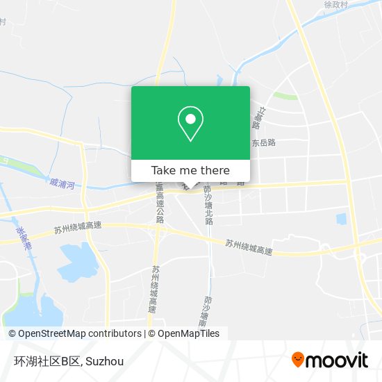 环湖社区B区 map