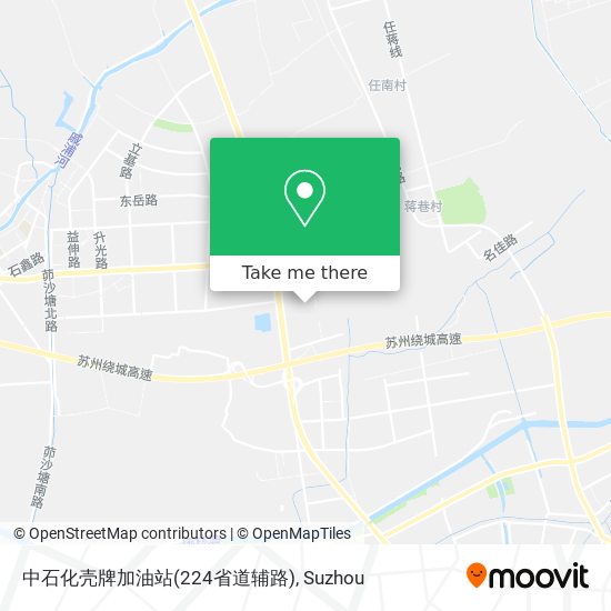 中石化壳牌加油站(224省道辅路) map
