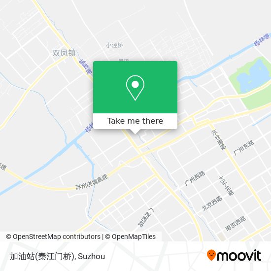 加油站(秦江门桥) map