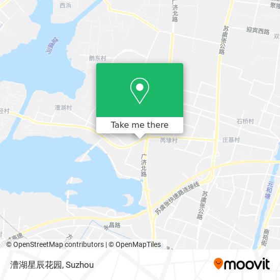 漕湖星辰花园 map