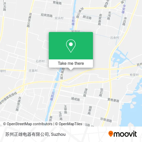 苏州正雄电器有限公司 map