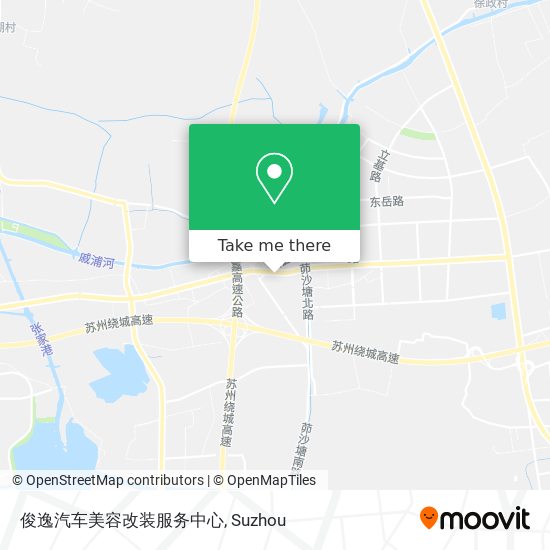 俊逸汽车美容改装服务中心 map