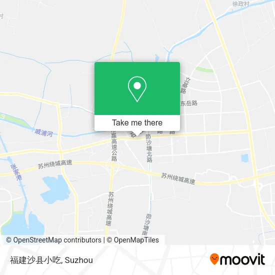 福建沙县小吃 map