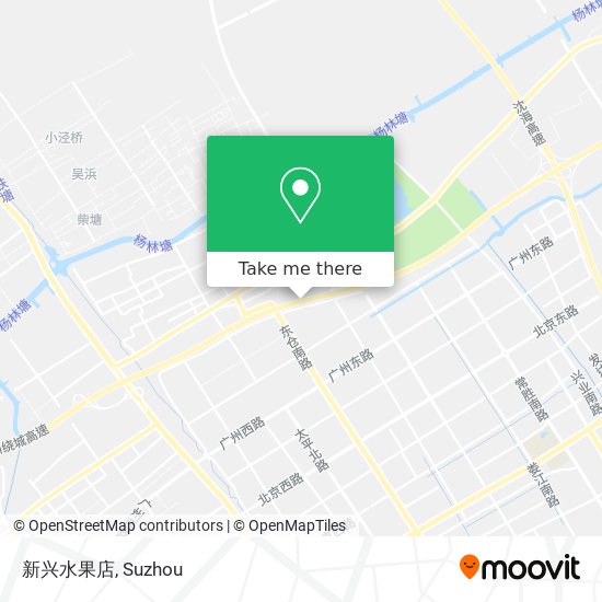 新兴水果店 map