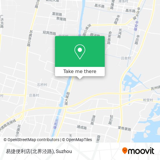 易捷便利店(北界泾路) map