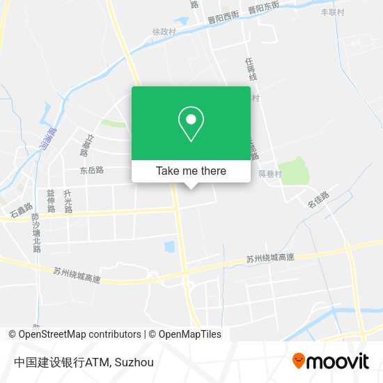 中国建设银行ATM map
