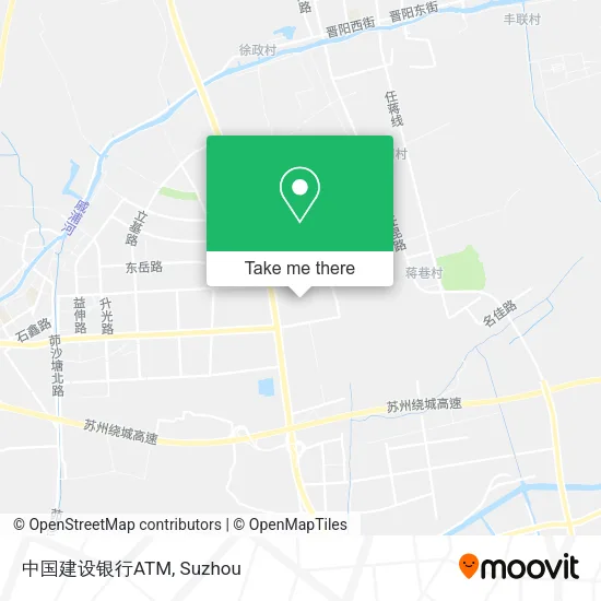 中国建设银行ATM map