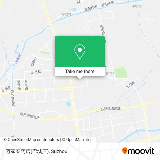 万家春药房(巴城店) map