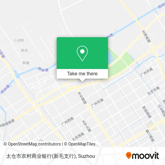 太仓市农村商业银行(新毛支行) map