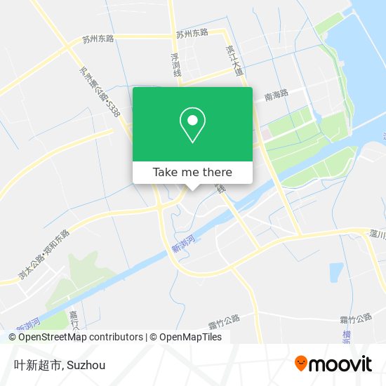 叶新超市 map