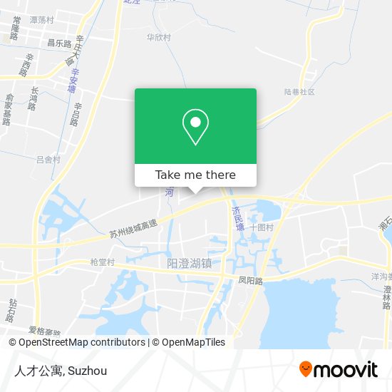 人才公寓 map