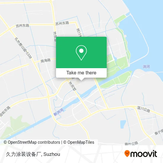 久力涂装设备厂 map