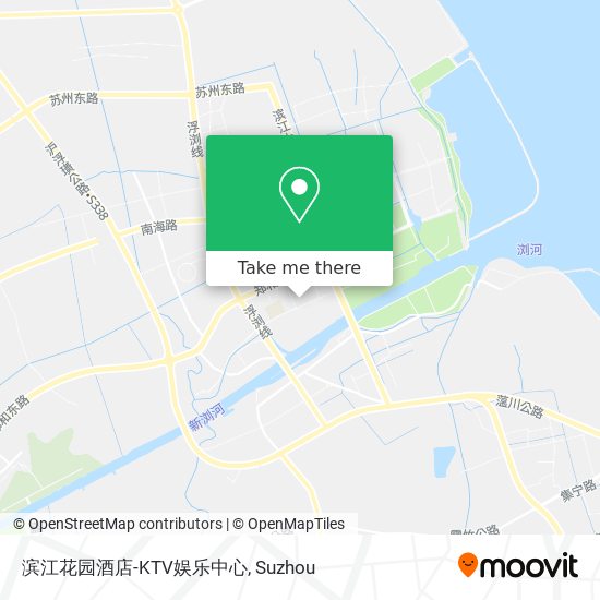 滨江花园酒店-KTV娱乐中心 map