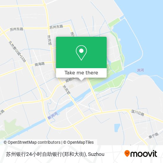 苏州银行24小时自助银行(郑和大街) map