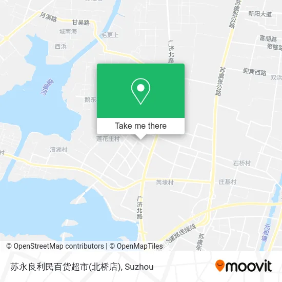 苏永良利民百货超市(北桥店) map