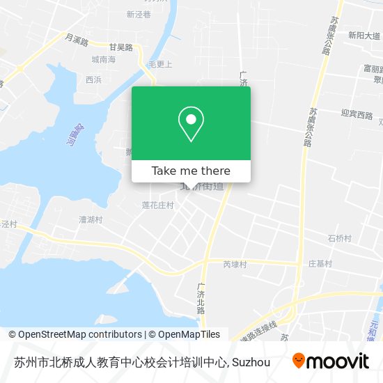 苏州市北桥成人教育中心校会计培训中心 map