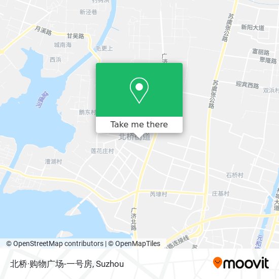 北桥·购物广场-一号房 map