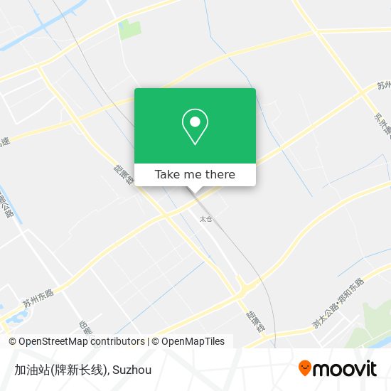 加油站(牌新长线) map