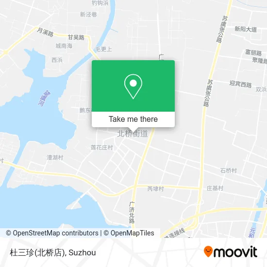 杜三珍(北桥店) map