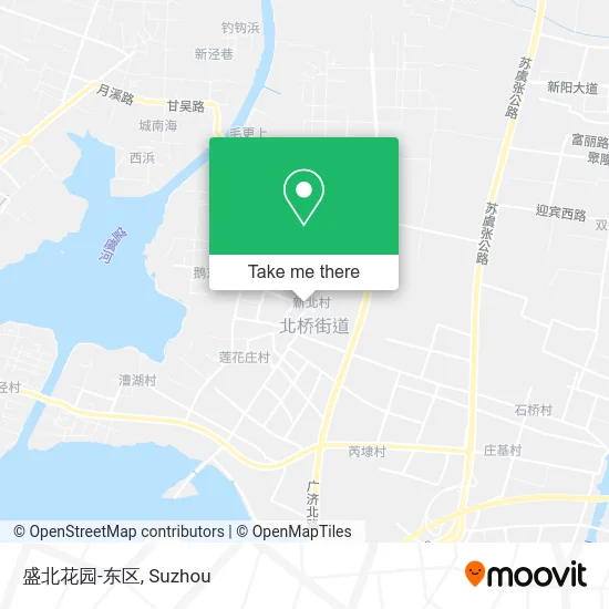 盛北花园-东区 map