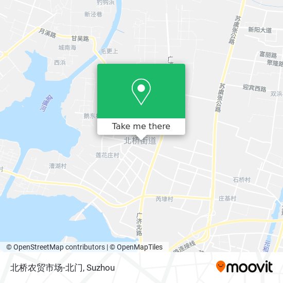 北桥农贸市场-北门 map