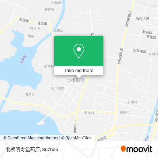 北桥明寿堂药店 map