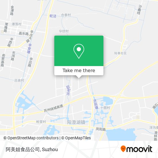 阿美姐食品公司 map