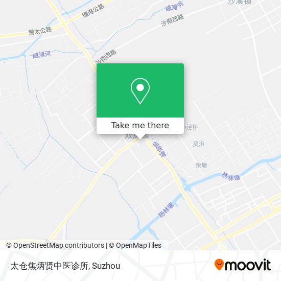 太仓焦炳贤中医诊所 map
