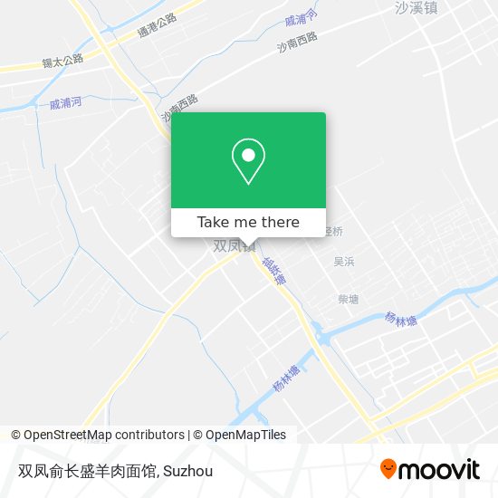 双凤俞长盛羊肉面馆 map