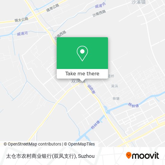 太仓市农村商业银行(双凤支行) map